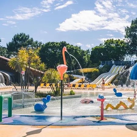 Mobilhome L'instant Bleu - La Hébergement de vacances Mimizan-Plage